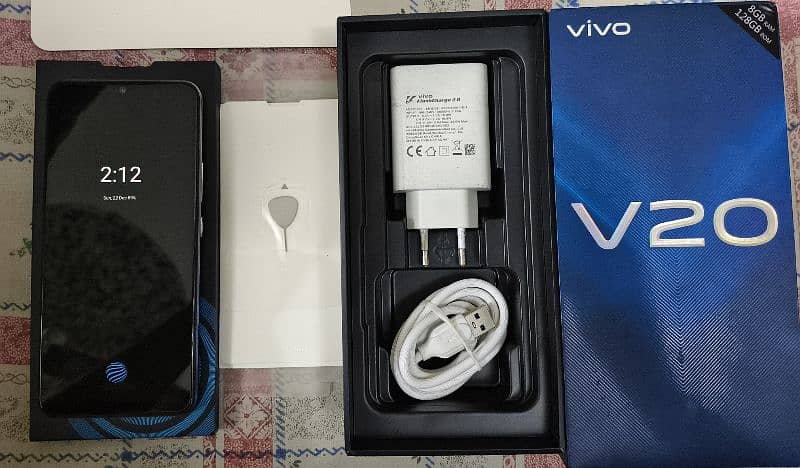 Vivo V20 8/128gb With Complete Box 7