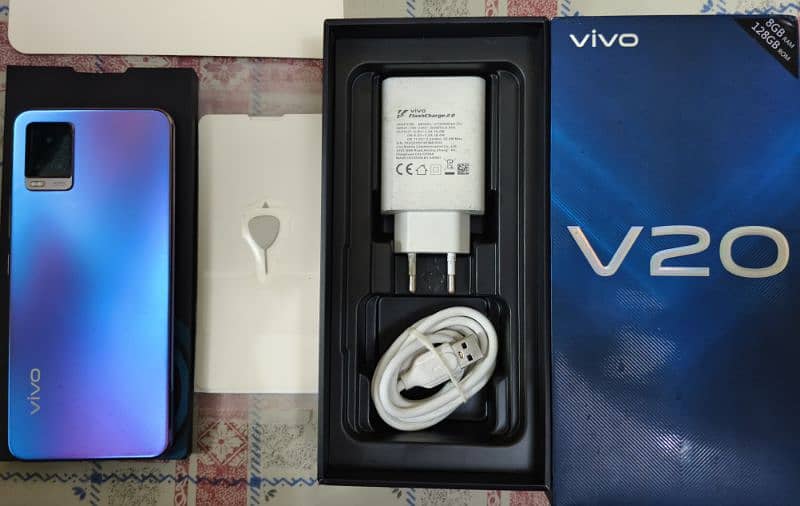 Vivo V20 8/128gb With Complete Box 8