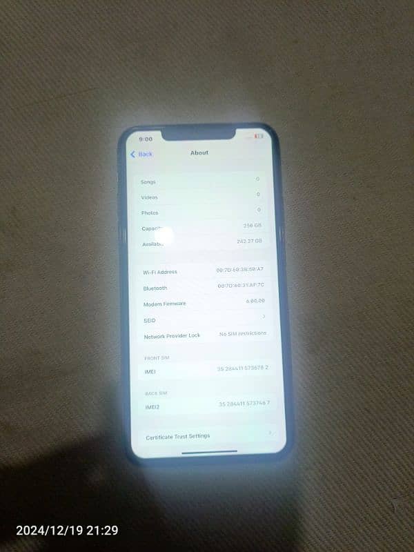 iPhone 11 pro max 10/10 all ok 256gb 03250827013 2