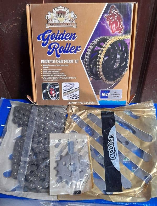 70 chain sprocket | 125 chain sprocket | chain garari set 2