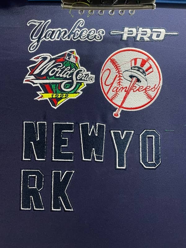 yankees jecket embroidery patch 12