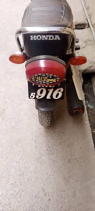 Genuine Honda 125 Rwp number 8