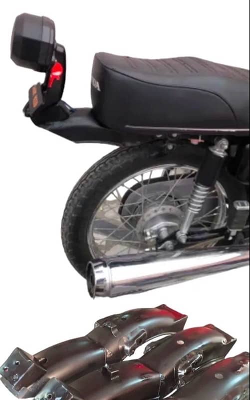 Honda CG 125 Modguard Set 3