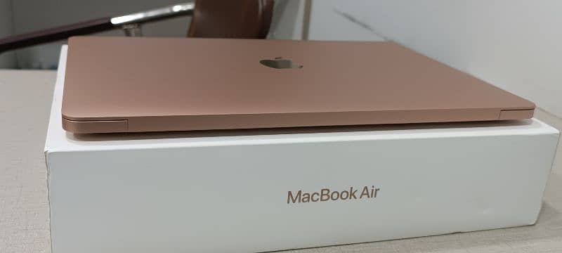 Apple Macbook Air M1 2020 13" Rose gold Complete box charger 11