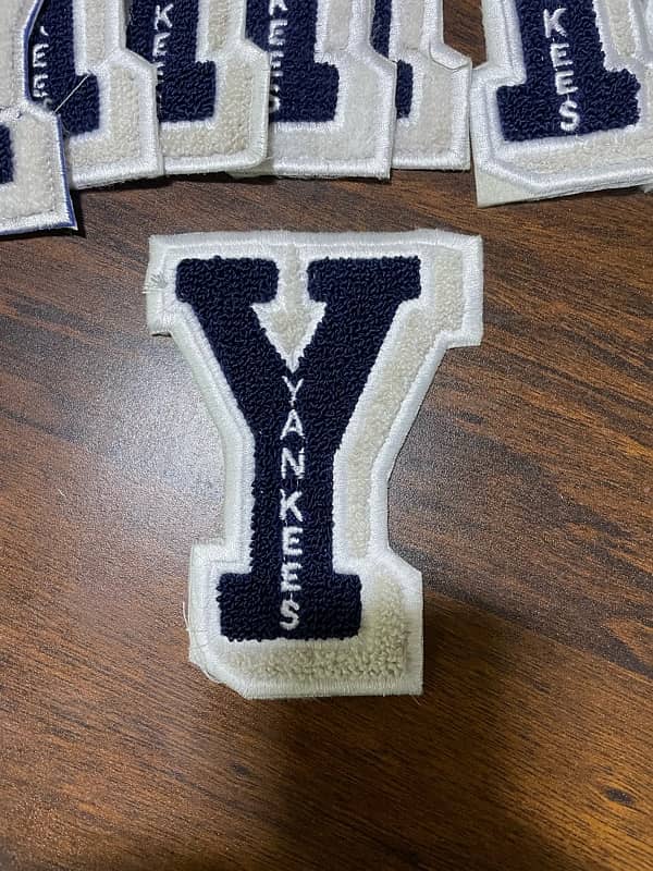 Embroidery Patch NY. LV. Yankees Chicago bull 12