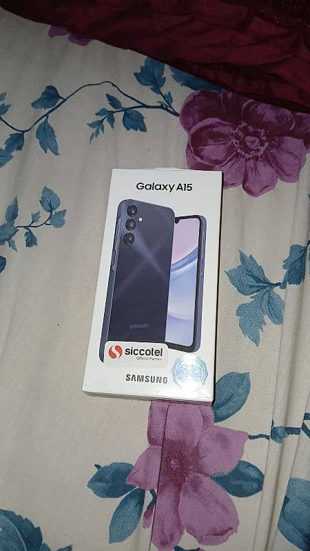 SAMSUNG A15 8GB. 256GB BLACK BLUE 5