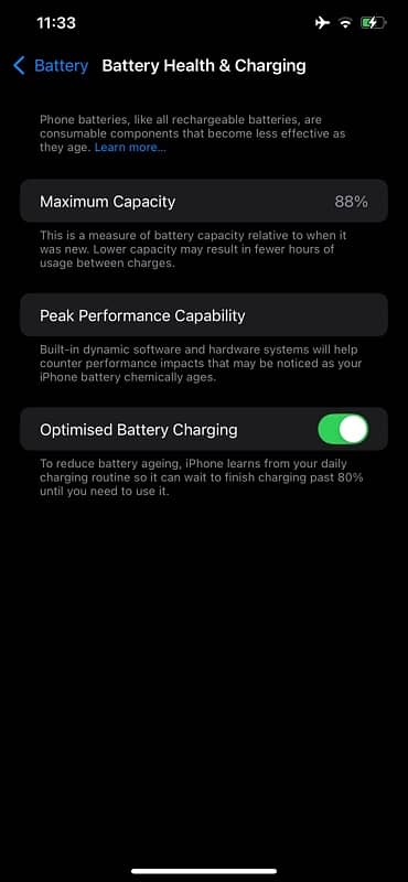 Iphone 11 PRO MAX  88% battery 64 gb jv 6