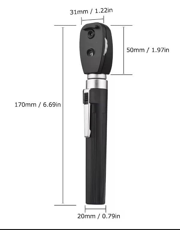 Ophthalmoscope with LED Bulb 1