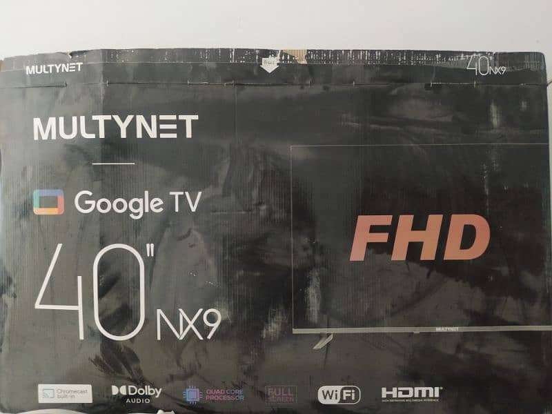 Multynet 40' NX9 Google TV 2