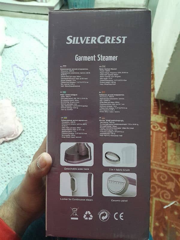 Iron Steamer for Clothes Just Box opened (Urgent Sale) 3