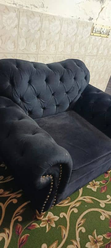 sofa 6 seater new condition black color 9