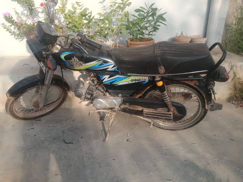 unique bike 70cc 2021 model 4