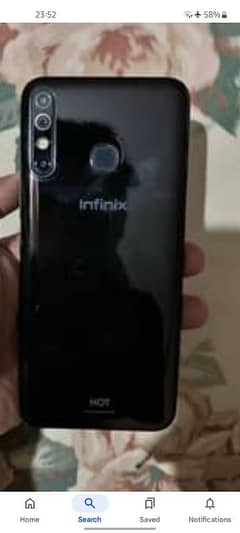 infinix hot 8 4gb 64gb full okay