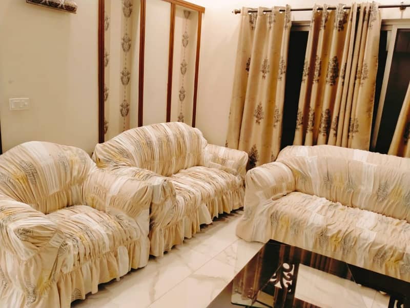 10 Marla Like Brand New Upper Porshin Full Furnished For Rent Secter C BahriaTown Lahore 11