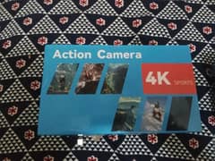 action camera 4k 30fps brand new