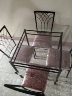 4 chairs dining table