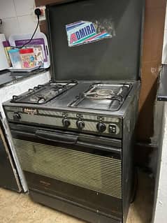 Admiral 3 burner stove and oven cooking range for sale