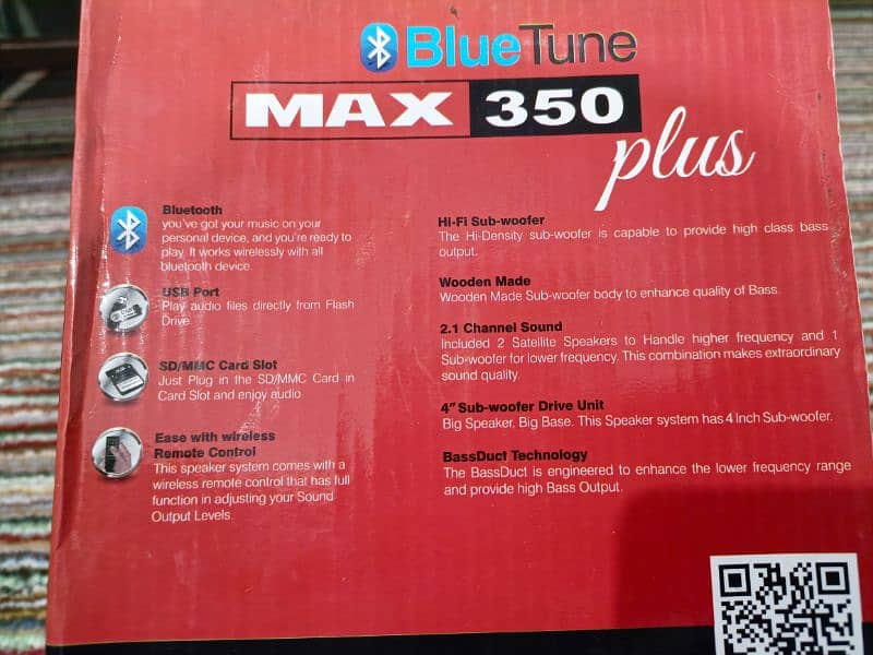 Audionic Max 350 Plus Wireless Speakers 1