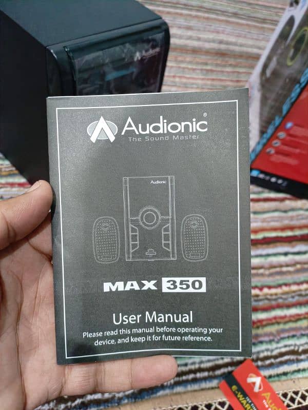 Audionic Max 350 Plus Wireless Speakers 12