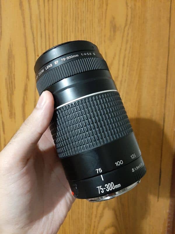 Canon 75-300mm Zoom Lens For Dslr Camera 0