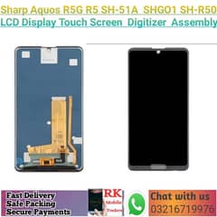 Sharp Aquos R5G LCD Display Touch Screen Digitizer Assembly