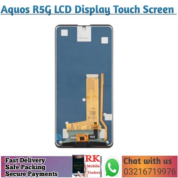 Sharp Aquos R5G LCD Display Touch Screen Digitizer Assembly 1