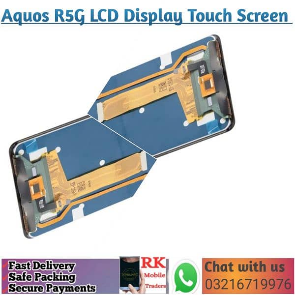 Sharp Aquos R5G LCD Display Touch Screen Digitizer Assembly 2