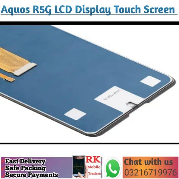 Sharp Aquos R5G LCD Display Touch Screen Digitizer Assembly 3