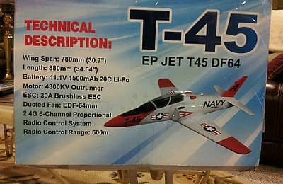 Rc T-45 jet 1