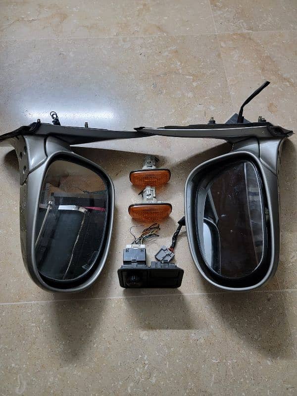 Nissan N16 genuine power mirrors and indicators for sale 0