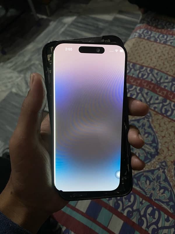 iphone 14 pro only panel  screen read first 2