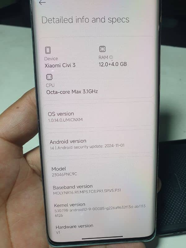 Xiaomi Civi 3 12 256 8