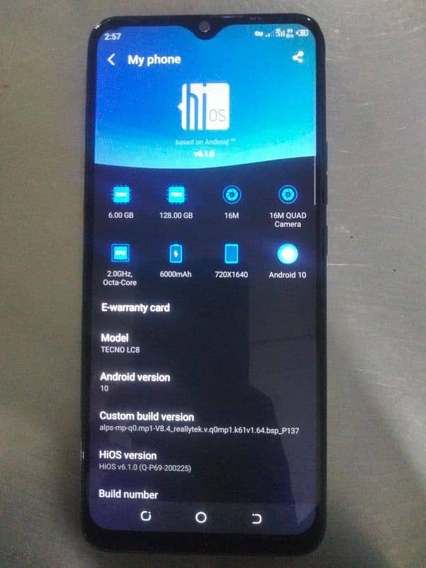 Urgent sale Tecno Pouvoir 4pro with Box. 0