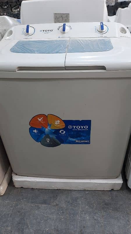 Toyo Double Washing and Dryer Machine 0