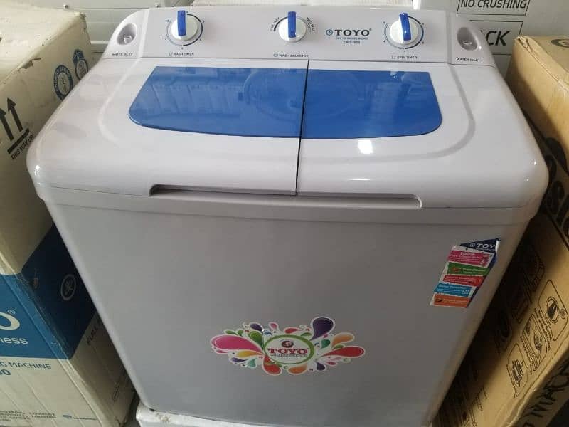 Toyo Double Washing and Dryer Machine 1