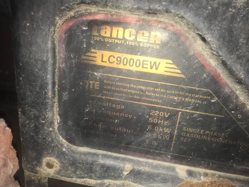 LANCER LC9000EW GENERATOR 0