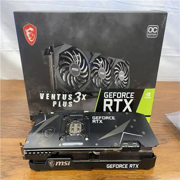 3080 MSi ventus 3x plus graphic card 0