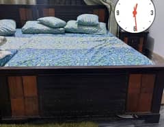 Two single bed One side table and One cupboard for sell