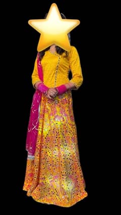 Mehndi Lehnga 3 piece