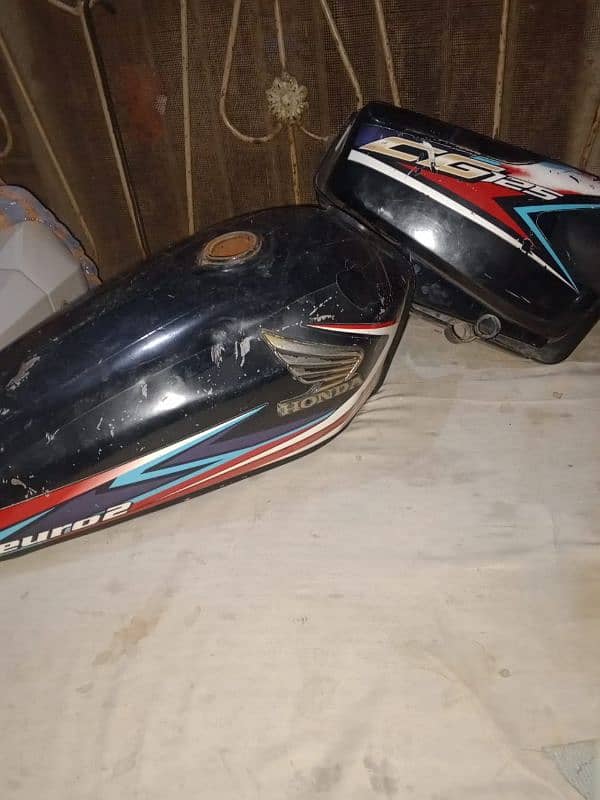 Honda 125 Tanki taappay kaan 1