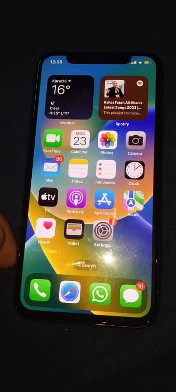 iPhone X 256 gb PTA Approved 5