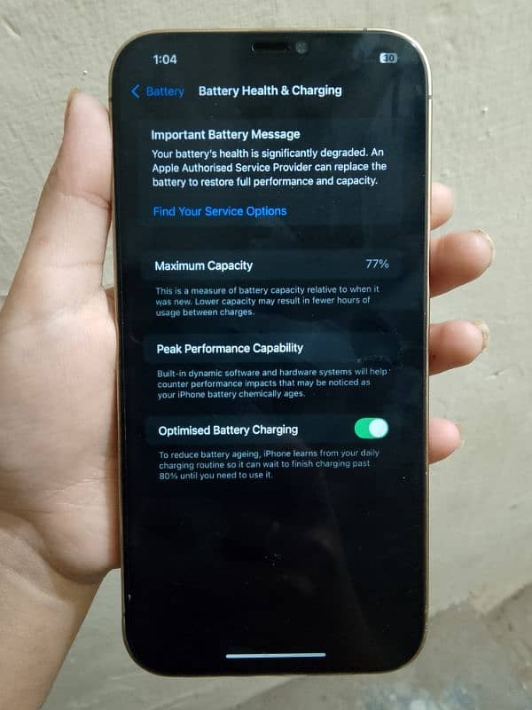 i phone 12 pro max Jv urgent sale 128Gb 5