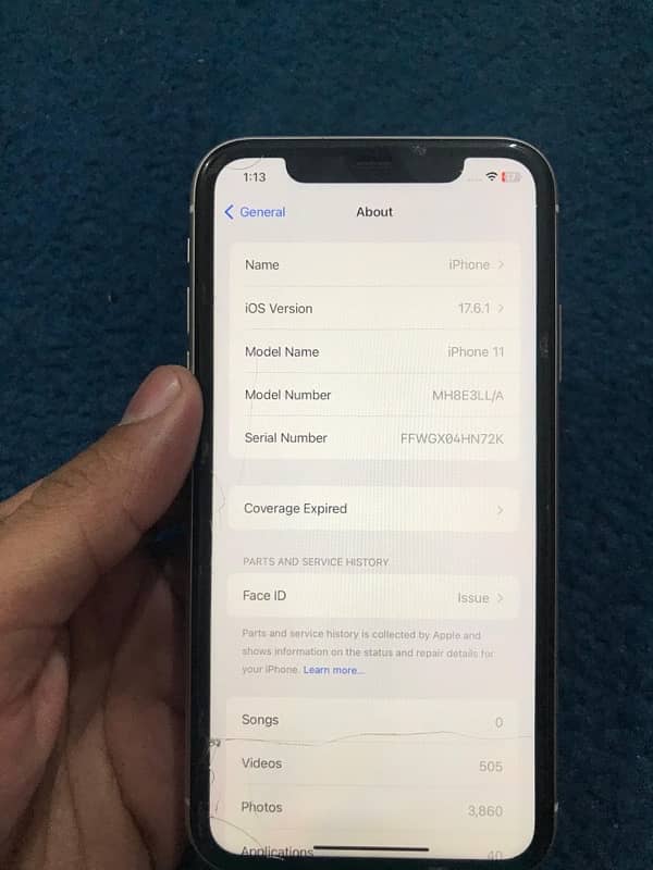 Non PTA iphone 11  64gb 2