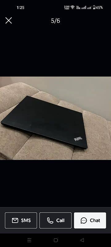 Laptop Core i5 6th Generation 8