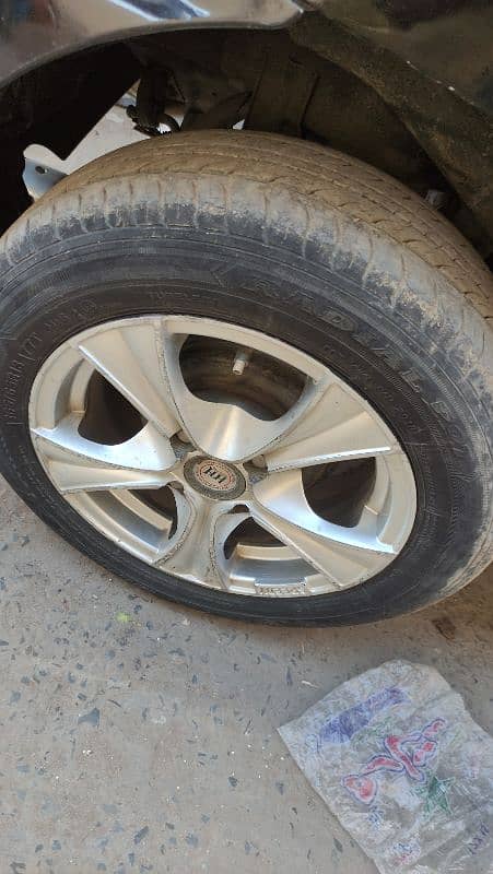 Hyundai Santro 2006 ,0309,11,88844, LCD back camera allow rims 6