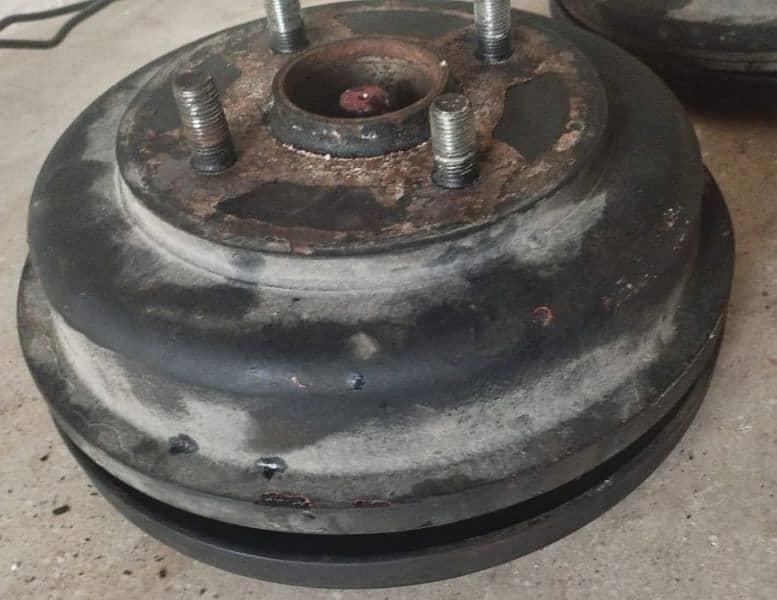 Suzuki Swift 2009-21 Complete Brake Drums, Knucles and Brake Pipe 4