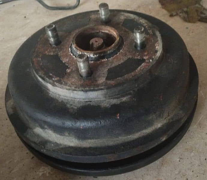 Suzuki Swift 2009-21 Complete Brake Drums, Knucles and Brake Pipe 5