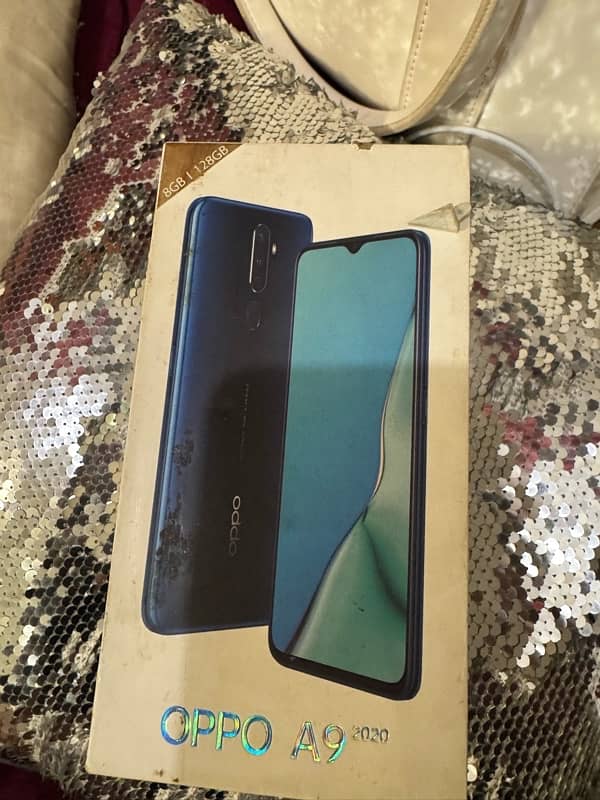 oppo A9 8gb ram 128gb storage fix price with original box 6