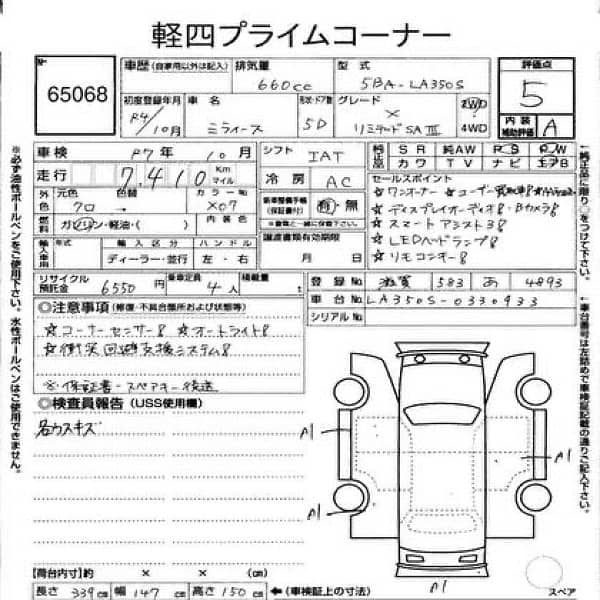 Daihatsu Mira 2022 6