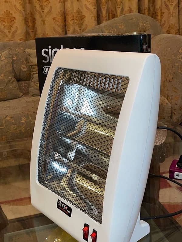 Sinbo Max Electric Box heater 400/800w Brand new 1